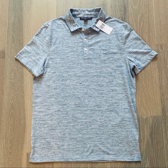 Michael Kors Other - Michael Kors Heather Blue Polo in Size M